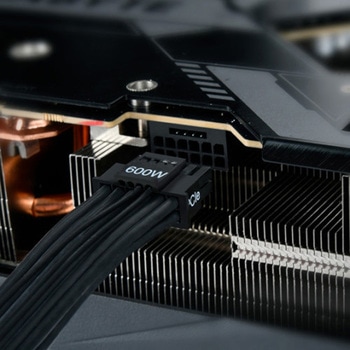 SilverStone 電源ケーブル 2 x EPS 8ピン (PSU)～ 12+4ピン (GPU) 12VHPWR PCIe Gen5ケーブル SST-PP14-EPS75 SILVER STONE(シルバーストーン)