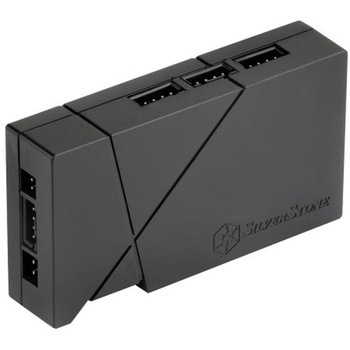 SilverStone LEDストリップ用8チャンネルスプリッタ SST-LSB01 SILVER STONE(シルバーストーン)