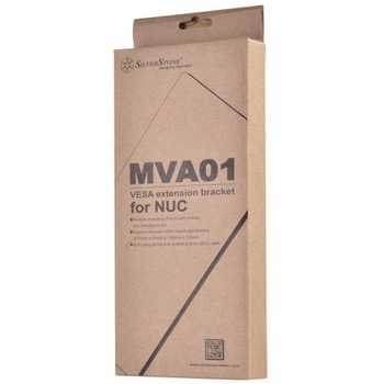 SilverStone MVAシリーズ-NUC用VESA規格対応マウンター SST-MVA01 SILVER STONE(シルバーストーン)