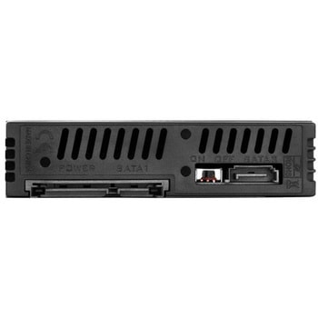 SilverStone 外部3.5ベイを使用する2.5インチドライブ×2用ホットスワップベイ SST-FS202B SILVER STONE(シルバーストーン)