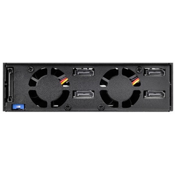 SilverStone 外部5ベイを使用する2.5インチドライブ×4用ホットスワップベイ SST-FS204B SILVER STONE(シルバーストーン)