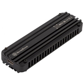 SilverStone 最新のUSB 3.2 Gen2x2インタフェースで最大20Gbpsの超高速転送速度 SST-MS12 SILVER STONE(シルバーストーン)
