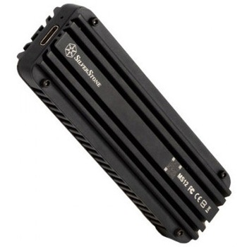 SilverStone 最新のUSB 3.2 Gen2x2インタフェースで最大20Gbpsの超高速転送速度 SST-MS12 SILVER STONE(シルバーストーン)