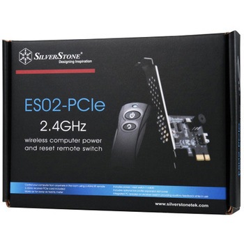 SilverStone 電源&リセットスイッチ無線リモコン化キット SST-ES02-PCIE SILVER STONE(シルバーストーン)