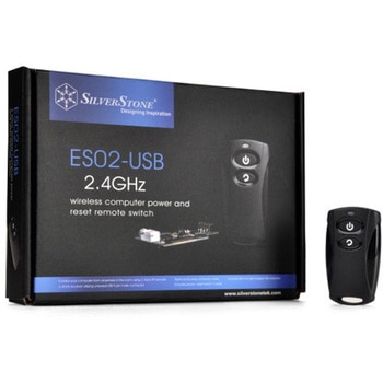 SilverStone 電源&リセットスイッチ無線リモコン化キット SST-ES02-USB SILVER STONE(シルバーストーン)