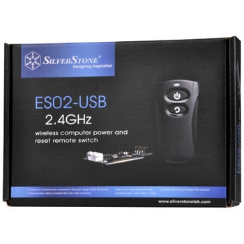 SilverStone 電源&リセットスイッチ無線リモコン化キット SST-ES02-USB SILVER STONE(シルバーストーン)
