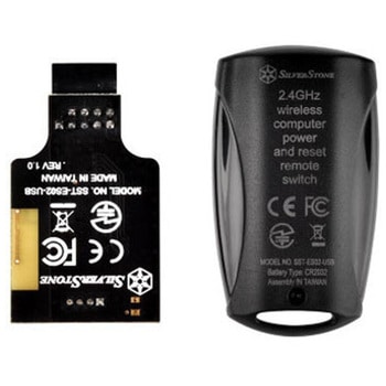 SilverStone 電源&リセットスイッチ無線リモコン化キット SST-ES02-USB SILVER STONE(シルバーストーン)