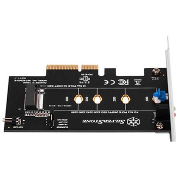 SilverStone M.2モジュールをPCIeに変換するためのM.2増設インターフェイスカード SST-ECM21-E SILVER STONE(シルバーストーン)