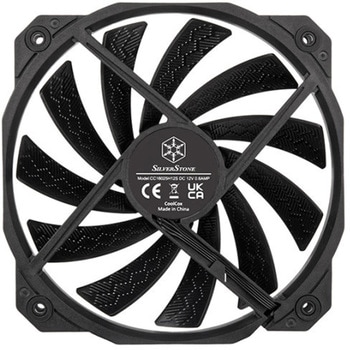 Silver Stone  160mm SharkForce ファンブレード 低ノイズファン SST-SF160B black SILVER STONE(シルバーストーン)