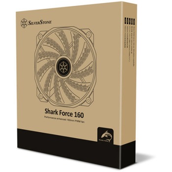 Silver Stone  160mm SharkForce ファンブレード 低ノイズファン SST-SF160B black SILVER STONE(シルバーストーン)
