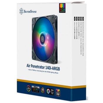 SilverStone ARGB対応140mm徹甲弾ファン SST-AP140I-ARGB SILVER STONE(シルバーストーン)