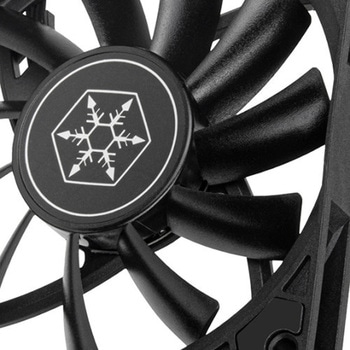 SilverStone ケースファン 120mm SharkForce ファンブレード 低ノイズファン SST-SF120B SILVER STONE(シルバーストーン)