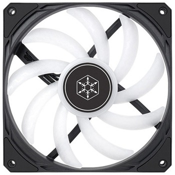 SilverStone Air Slimmer 140 ARGB フルレンジPWMおよびARGBライティング効果装備の140mm スリムファン SST-AS140B-ARGB SILVER STONE(シルバーストーン)