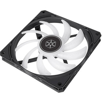 SilverStone Air Slimmer 140 ARGB フルレンジPWMおよびARGBライティング効果装備の140mm スリムファン SST-AS140B-ARGB SILVER STONE(シルバーストーン)