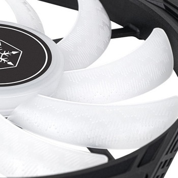 SilverStone Air Slimmer 140 ARGB フルレンジPWMおよびARGBライティング効果装備の140mm スリムファン SST-AS140B-ARGB SILVER STONE(シルバーストーン)