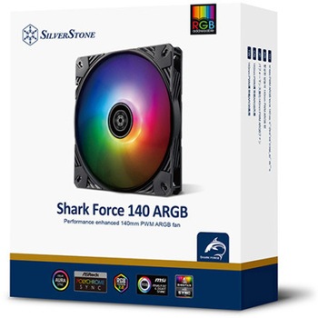 SILVERSTONE パフォーマンス強化140mm PWM ARGBファン SST-SF140B-ARGB SILVER STONE(シルバーストーン)