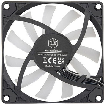 SilverStone 92mm PCケースファン スリム PWM対応 高回転 低ノイズ ARGB対応 SST-AS90B-ARGB SILVER STONE(シルバーストーン)