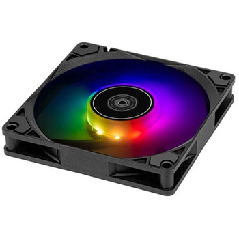 SilverStone 92mm PCケースファン スリム PWM対応 高回転 低ノイズ ARGB対応 SST-AS90B-ARGB SILVER STONE(シルバーストーン)