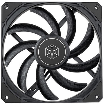 SilverStone Air Slimmer 140 フルレンジPWM装備の高性能140mm スリムファン SST-AS140B SILVER STONE(シルバーストーン)