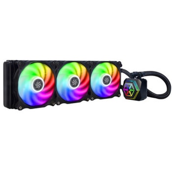SILVERSTONE PERMAFROSTシリーズ アドレッサブル LGA1700対応 RGB対応 360mm 簡易水冷ユニット SST-PF360-ARGB-V2 SILVER STONE(シルバーストーン)