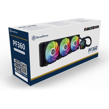 SILVERSTONE PERMAFROSTシリーズ アドレッサブル LGA1700対応 RGB対応 360mm 簡易水冷ユニット SST-PF360-ARGB-V2 SILVER STONE(シルバーストーン)