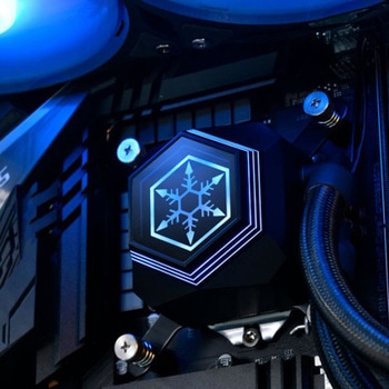SILVERSTONE PERMAFROSTシリーズ アドレッサブル LGA1700対応 RGB対応 360mm 簡易水冷ユニット SST-PF360-ARGB-V2 SILVER STONE(シルバーストーン)