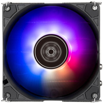 SILVERSTONE 4本のヒートパイプおよび92mm PWM ARGBファン装備の水平型CPUクーラー SST-HYH90-ARGB SILVER STONE(シルバーストーン)