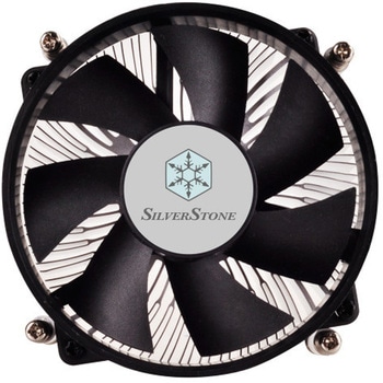 SILVERSTONE 低背のトップフローCPUクーラー TDP 65WまでのLGA115x専用 SST-NT09-115X SILVER STONE(シルバーストーン)