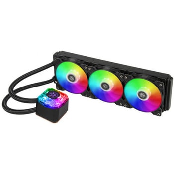SilverStone 360mm高性能ARGB AIO液体クーラー(3 x 120mm ARGBファン付き) SST-IG360-ARGB SILVER STONE(シルバーストーン)