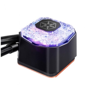 SilverStone 360mm高性能ARGB AIO液体クーラー(3 x 120mm ARGBファン付き) SST-IG360-ARGB SILVER STONE(シルバーストーン)