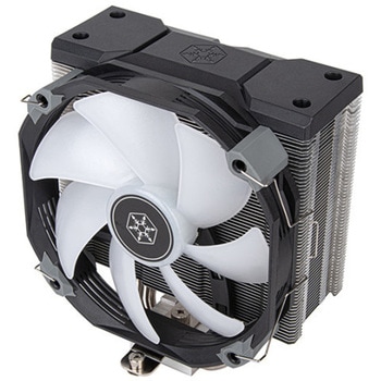 SilverStone CPUクーラー Intel・AMDソケット対象、4つのΦ6mm銅製ヒートパイプを備える SST-ARV140-ARGB SILVER STONE(シルバーストーン)