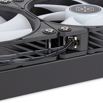 SilverStone ARGBライティング装備の高性能オールインワン液冷クーラー SST-IM360-ARGB SILVER STONE(シルバーストーン)