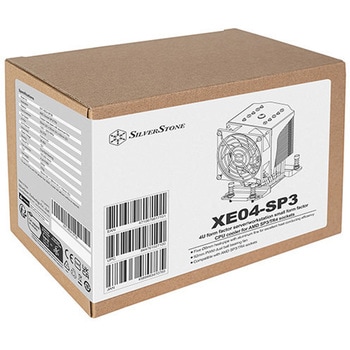 SilverStone クーラー SP6/SP3/TR4 ソケット装備4Uスモールファクター・サーバー/ワークステーション用 SST-XE04-SP3B SILVER STONE(シルバーストーン)