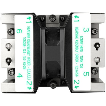 SilverStone CPUクーラー 2Uスモールファクター・サーバー/ワークステーション用CPUクーラー SST-XE02-SP5B SILVER STONE(シルバーストーン)