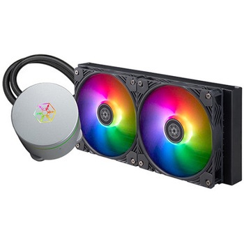 SilverStone ARGBライティング装備の高性能オールインワン液冷クーラー SILVER STONE(シルバーストーン)