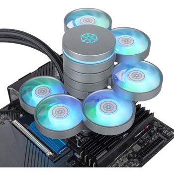 SilverStone ARGBライティング装備の高性能オールインワン液冷クーラー SILVER STONE(シルバーストーン)