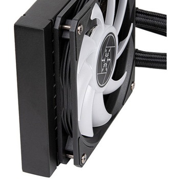 SilverStone スリムファン&スリムラジエター搭載高性能オールインワン液冷クーラー SST-VD120-SLIM SILVER STONE(シルバーストーン)