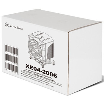 SILVERSTONE 4U スモールフォームファクターサーバー/ ワークステーション CPU クーラー、 Intel LGA 2011 / 2066 Square & Narrow ソケット対象 SST-XE04-2066 SILVER STONE(シルバーストーン)
