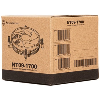 SilverStone Intel LGA 1700用ロープロファイルCPUヒートシンク SST-NT09-1700 SILVER STONE(シルバーストーン)