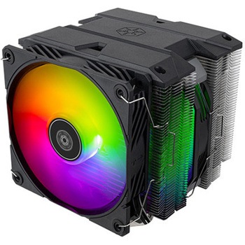 SilverStone クーラー Hydrogon D140 ARGB 6本の銅製ヒートパイプとデュアルARGBファン装備高性能デュアルタワー SST-HYD140-ARGB SILVER STONE(シルバーストーン)