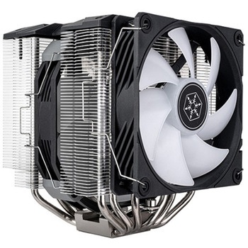 SilverStone クーラー Hydrogon D140 ARGB 6本の銅製ヒートパイプとデュアルARGBファン装備高性能デュアルタワー SST-HYD140-ARGB SILVER STONE(シルバーストーン)