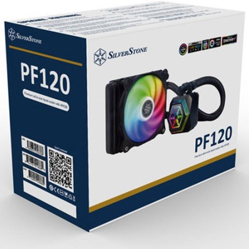 SILVERSTONE PERMAFROSTシリーズ アドレッサブル LGA1700対応 RGB対応 120mm 簡易水冷ユニット SST-PF120-ARGB-V2 SILVER STONE(シルバーストーン)