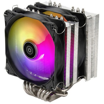 SilverStone ヒートパイプ6本とデュアル120mm ARGBファン装備のデュアルタワーCPUクーラー SST-HYD120-ARGB-V2 SILVER STONE(シルバーストーン)