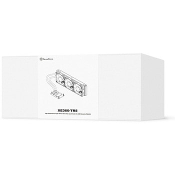 SilverStone AMD Socket sTR5/SP6対象高性能トリプル120mm オールインワン液冷クーラー SST-XE360-TR5 SILVER STONE(シルバーストーン)