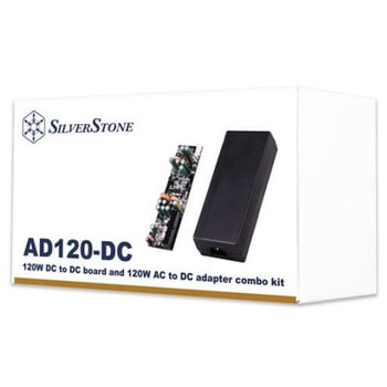 SilverStone 120W DC～DCボードおよび120W AC～DCアダプタコンボキット SST-AD120-DC SILVER STONE(シルバーストーン)