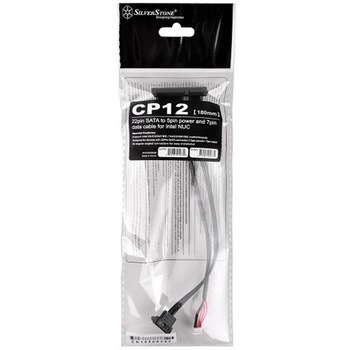 SilverStone インテルNUCマザーボード専用の一体型SATAケーブル SST-CP12 SILVER STONE(シルバーストーン)