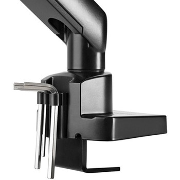 SilverStone モニターアーム 機械ばね設計と高性能調節装備のシングルモニターアーム SST-ARM13 SILVER STONE(シルバーストーン)