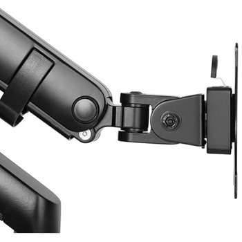 SilverStone モニターアーム 機械ばね設計と高性能調節装備のシングルモニターアーム SST-ARM13 SILVER STONE(シルバーストーン)