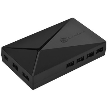 SilverStone リモコン付き - マルチ機能アドレッサブルRGBコントロールボックス SST-LSB02-E SILVER STONE(シルバーストーン)