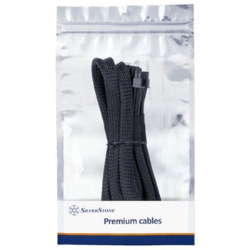 SilverStone 2 x EPS 8ピン(PSU)～12ピン(GPU)電源ケーブル SST-PP12-EPS - SILVER STONE(シルバーストーン)